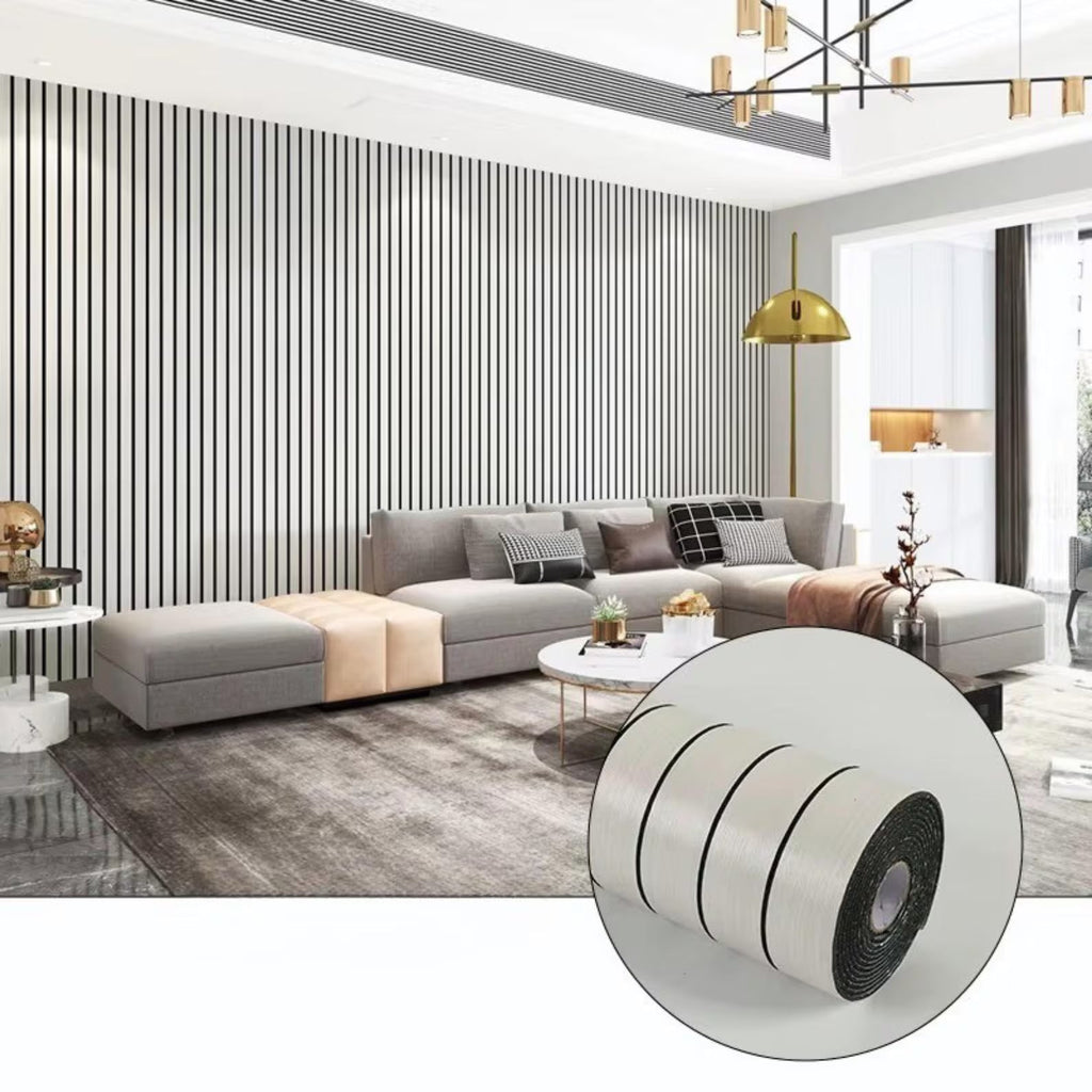 DOMMO™ Wood Slat Wallpaper