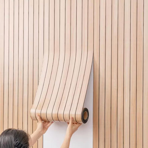 DOMMO™ Wood Slat Wallpaper