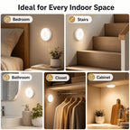 DOMMO™ MotionGlow — 3-Pack Rechargeable Motion Sensor Lights
